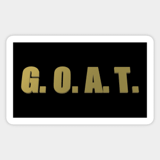 G.O.A.T. Sticker